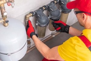 Installing Pool Cleaning machine - Genie Pool and Spa Service